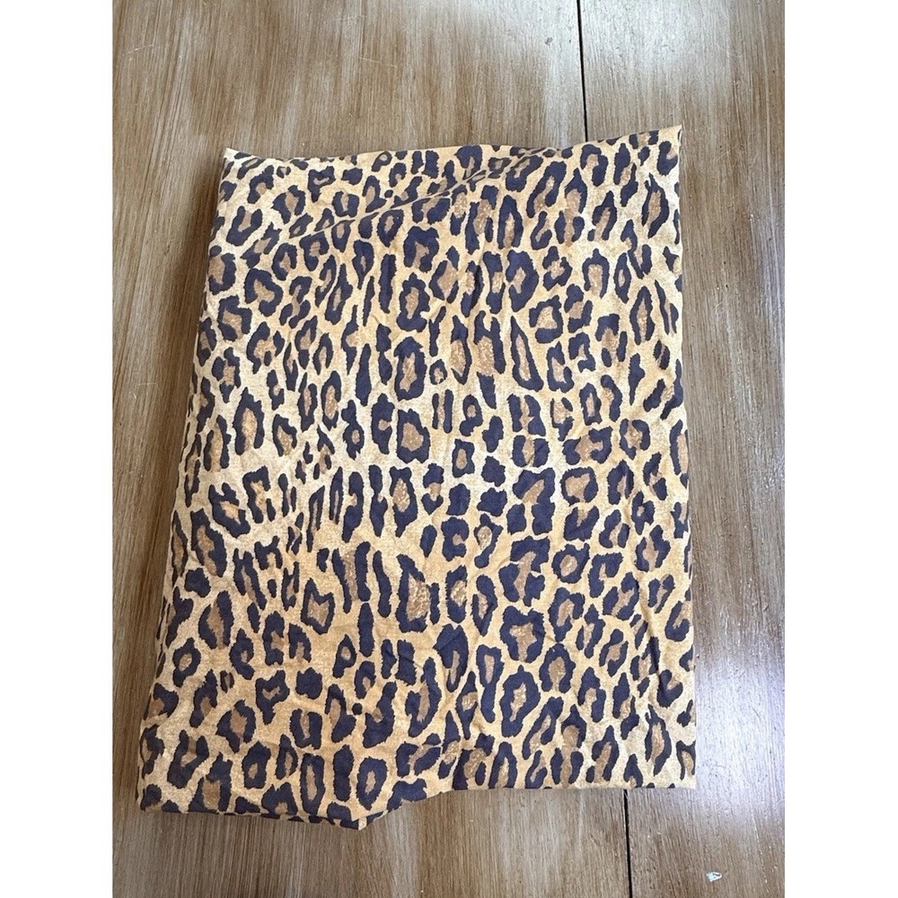 Vintage Ralph Lauren Leopard print Twin Size Bed Fitted Sheet
